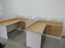 科將職員辦公桌員工位桌椅組合屏風(fēng)辦公室桌子 1.0*1.0米  曬單實(shí)拍圖