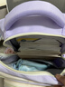 Jeep兒童書(shū)包小學(xué)生3-6年級減負護脊防下墜男女生大容量雙肩包 粉紫色 曬單實(shí)拍圖