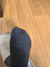 錦行記100%棉襪子男純棉中筒襪春夏款全棉抗菌防臭襪商務(wù)襪黑色長(cháng)襪男襪 曬單實(shí)拍圖