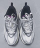 特步王鶴棣同款巴斯克2代老爹鞋休閑鞋男鞋情侶厚底復古緩震運動(dòng)鞋女 銀色/帆白【女款】 38  腳長(cháng)24cm( 新法碼38.5) 曬單實(shí)拍圖