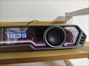 漫步者花再Halo PixelBar深淵字幕歌詞音響電腦桌面音箱 藍牙6.0有線(xiàn)音箱RGB燈效 破界黑 曬單實(shí)拍圖