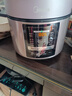 美的（Midea）提鮮電壓力鍋5升家用3-4-6人雙膽電高壓鍋多功能電飯煲高壓電飯鍋電燉鍋全自動(dòng)智能預約飯煲配蒸籠 5L 【雙膽上蒸下煮】70Kpa軟糯脫骨 曬單實(shí)拍圖