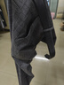 圣得西（Sundance）【加絨加厚】保暖寬松休閑褲2025年冬季新款時(shí)尚彈力修身長(cháng)褲男 36灰 曬單實(shí)拍圖