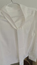 真維斯（Jeanswest）長(cháng)袖襯衫女春夏上衣法式蝴蝶結氣質(zhì)女士職業(yè)穿搭襯衣白色M 曬單實(shí)拍圖