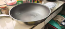 康巴赫炒鍋無(wú)涂層不粘鍋真鈦0涂層PRO版抗菌炒菜鍋電磁爐燃氣通用32cm 曬單實(shí)拍圖