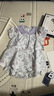DOMIAMIA新生兒包屁衣寶寶服飾嬰兒哈衣0-6-12個(gè)月衣服 丁香蹄蓮 【圓領(lǐng)】 80cm 曬單實(shí)拍圖