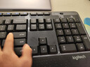 羅技（Logitech）MK345無(wú)線(xiàn)辦公鍵鼠套裝 寬大掌托 舒適鍵入體驗 全尺寸 帶無(wú)線(xiàn)2.4G接收器 黑色 曬單實(shí)拍圖