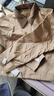 優(yōu)衣庫女裝休閑拉鏈短茄克/外套巴恩風(fēng)翻領(lǐng)時(shí)尚夾克479208 32 深米色 XL /165/92A 曬單實(shí)拍圖