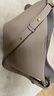 百麗女包質(zhì)感真皮小飛象隨心桶送禮大容量百搭手提包X7258AX5 灰色 曬單實(shí)拍圖