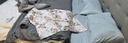 富安娜 純棉枕套 全棉印花清新枕頭套 學(xué)生家用枕芯套一對 74*48CM 曬單實(shí)拍圖