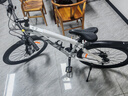 雷克斯LAUX哪吒200plus山地車(chē)成人學(xué)生代步通勤鋁合金24速純油碟 超啞魅銀（標準版） 24速 26英寸 曬單實(shí)拍圖