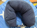 MUJI舒適頸部靠枕 午睡枕U型枕旅行枕辦公室頭枕靠枕午休枕 海軍藍 曬單實(shí)拍圖