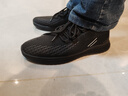 七匹狼男鞋休閑鞋男夏季網(wǎng)面鞋透氣薄款休閑運動(dòng)鞋飛織跑步鞋旅游鞋子男 黑色9453（夏季款） 39 =運動(dòng)鞋40碼 曬單實(shí)拍圖