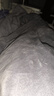 南極人（Nanjiren）牛奶絨被子冬被棉被冬季被子宿舍單人冬天加厚秋冬被子被褥被芯 雙面牛奶絨-紳士灰D【加厚保暖】 150x200cm秋冬被約4斤 曬單實(shí)拍圖