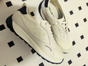 百麗時(shí)尚印花小白鞋男2026新秋商場(chǎng)款厚底阿甘休閑運動(dòng)鞋9CD01CM6 米白/藍色 41 曬單實(shí)拍圖