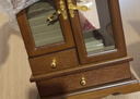 貝初眾新婚禮物送新人結婚新娘訂婚送閨蜜陪嫁復古首飾盒實(shí)用高檔伴手禮 胡桃木色-首飾盒【實(shí)木打造 精致復古】 精致首飾收納復古擺件 臻選佳品送禮夠體面 曬單實(shí)拍圖
