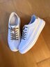 百麗時(shí)尚小白鞋男2026夏新款商場(chǎng)打孔透氣休閑板鞋9BJ01BM6 白/杏 40 曬單實(shí)拍圖