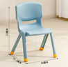 禧天龍靠背椅子家用加厚娃娃板凳寶寶小坐椅幼兒園塑料防滑可疊放小凳子 大號石青色 1個(gè)裝【升級腳套防滑】 【優(yōu)選PP原料】 曬單實(shí)拍圖