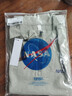 NASA MARVEL短袖T恤男士夏季休閑寬松立領(lǐng)速干透氣戶(hù)外運動(dòng)上衣 淺灰 XL 曬單實(shí)拍圖