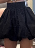 三葉草（Adidas）阿迪達斯ADIDAS女子BUBBLE SKIRT經(jīng)典運動(dòng)花苞短裙 KD8122 XS 曬單實(shí)拍圖
