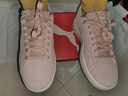 彪馬（PUMA）復古紅色休閑薄底板鞋男女款新款運動(dòng)鞋SMASH 390984 玫瑰粉-白色-22 38 曬單實(shí)拍圖