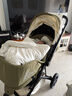 InnoTruth嬰諾嬰兒車(chē)睡籃推車(chē)二合一0-3歲用折疊輕便可坐可躺帶減震嬰幼兒 4代青芥綠【二合一】推車(chē)+睡籃 曬單實(shí)拍圖