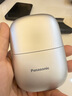 松下（Panasonic）剃須刀電動(dòng)刮胡刀小方盒mini便攜款往復式進(jìn)口刀頭男生生日禮物禮盒男士送男朋友父親cm20銀 曬單實(shí)拍圖