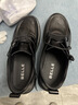 百麗質(zhì)感商務(wù)休閑皮鞋男牛皮通勤A(yíng)2323AM6 黑色-系帶 41 曬單實(shí)拍圖