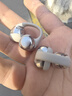 韶音（SHOKZ）OpenDots ONE動(dòng)鈦圈開(kāi)放式藍牙耳機耳夾式無(wú)線(xiàn)耳機藍牙跑步運動(dòng)耳機E310 星際白 曬單實(shí)拍圖