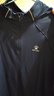 卡爾美（KELME）防曬長(cháng)袖T恤跑步速干衣半拉鏈輕薄運動(dòng)上衣 藏青【男款】  L  曬單實(shí)拍圖