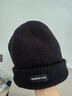 回力毛線(xiàn)帽男士秋冬季包頭保暖針織帽子嘻哈時(shí)尚潮牌顯臉小冷帽百搭 黑色 均碼 曬單實(shí)拍圖