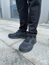 安踏男鞋運動(dòng)鞋男春夏季男士軟底網(wǎng)面透氣跑步鞋休閑鞋皮面防水鞋子男 【熱賣(mài)推薦款春季新款男鞋】黑色 42 （8.5碼） 曬單實(shí)拍圖