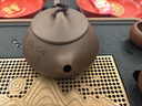 藏壺天下宜興紫砂壺純手工茶壺家用泡茶壺器原礦紫砂茶具套裝景舟石瓢壺 湖帆石瓢 240ml 曬單實(shí)拍圖