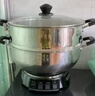 惠當家（Hui Dang Jia）電鍋多功能電熱鍋電炒鍋家用電蒸鍋一體電煮鍋加厚304不銹鋼電火鍋G08-34 曬單實(shí)拍圖