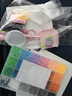 丹米琦24色色拼豆熨斗手工diy套裝3d立體炫彩溶豆兒童玩具女孩生日禮物 曬單實(shí)拍圖