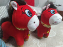 2026馬年吉祥物毛絨玩具新年公仔可愛(ài)馬上有錢(qián)笑笑馬哭哭馬 笑笑馬+哭哭馬 25cm 曬單實(shí)拍圖