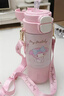 COODORA兒童保溫杯三麗鷗庫洛米316不銹鋼吸管直飲男女學(xué)生上學(xué)專(zhuān)用水杯 曬單實(shí)拍圖