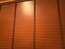 美爾耐 百葉窗簾木質(zhì)遮光升降臥室客廳辦公室家用高檔餐廳書(shū)房定制6805 仿古黑胡桃色5cm/進(jìn)口椴木 1平方米 曬單實(shí)拍圖