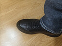 駱駝牌 牛皮男士皮鞋商務(wù)運動(dòng)休閑耐磨百搭厚底 P14A211626 黑色 42 曬單實(shí)拍圖