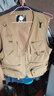 JEEP SPIRIT吉普馬甲男春秋季戶(hù)外釣魚(yú)多口袋外套無(wú)袖背心上衣男裝 卡其 2XL 曬單實(shí)拍圖
