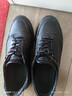 奧康（Aokang）奧康男鞋透氣休閑皮鞋商務(wù)休閑鞋舒適百搭厚底運動(dòng)鞋 黑色41  曬單實(shí)拍圖