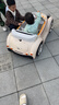 慕迪尼兒童電動(dòng)車(chē)四輪親子車(chē)可坐大人雙人寶寶遙控小孩嬰兒玩具四驅汽車(chē) 英倫優(yōu)雅米黃:廠(chǎng)家直銷(xiāo)+終身質(zhì)保 奢享24V10電瓶+四驅555電機+軟座軟輪+親子踏板扶手桿 曬單實(shí)拍圖