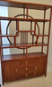 多寶閣博古架實(shí)木新中式梨木客廳隔斷置物架茶葉展示柜 1.5花梨色 曬單實(shí)拍圖
