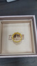 六福珠寶 LUKFOOK JEWELLERY足金皇冠蕾絲黃金戒指女款閉口戒送禮 計價(jià) GDG40080 15號-7.83克(含工費1167元) 曬單實(shí)拍圖