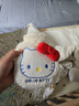 名創(chuàng  )優(yōu)品（MINISO）Hello Kitty立體蝴蝶結加水暖水袋暖寶寶暖手寶暖手袋女小號-白色 曬單實(shí)拍圖