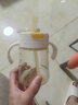 皇寵兒童牛奶杯一歲以上寶寶PPSU水杯學(xué)飲彈蓋吸管杯直飲奶瓶260ml 曬單實(shí)拍圖