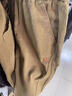 兩件裝夏季潮美式復古拼接休閑褲男寬松哈倫長(cháng)褲英倫風(fēng)束腳褲港風(fēng) 【兩件裝】棕色+黑色 XL 建議身高175-180cm/體重120斤-140斤 曬單實(shí)拍圖