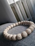 芯奢原生態(tài)星月菩提子手串男士單圈手鏈女高密順白正月文玩佛珠繞指柔 手串+文玩袋 曬單實(shí)拍圖