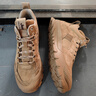 Jeep吉普休閑鞋男春季新款高幫男鞋防滑耐磨工裝靴戶(hù)外運動(dòng)馬丁靴男 卡其【標準皮鞋碼】 41 (255mm) 曬單實(shí)拍圖