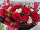 愛(ài)花居鮮花同城配送生日禮物送女友玫瑰鮮花表白花束新鮮現做小時(shí)達 【唯一摯愛(ài)】11支卡羅拉玫瑰|dy397 曬單實(shí)拍圖